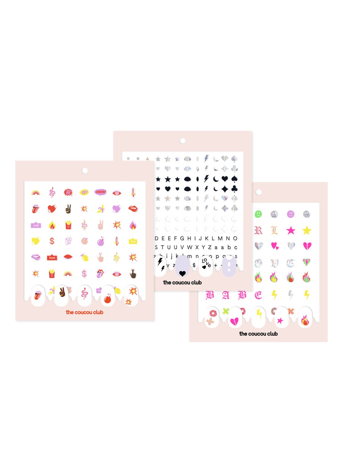 The Coucou Club Coucou Nail Art The Basic Sheet - nagelstickers - detail 4 undefined