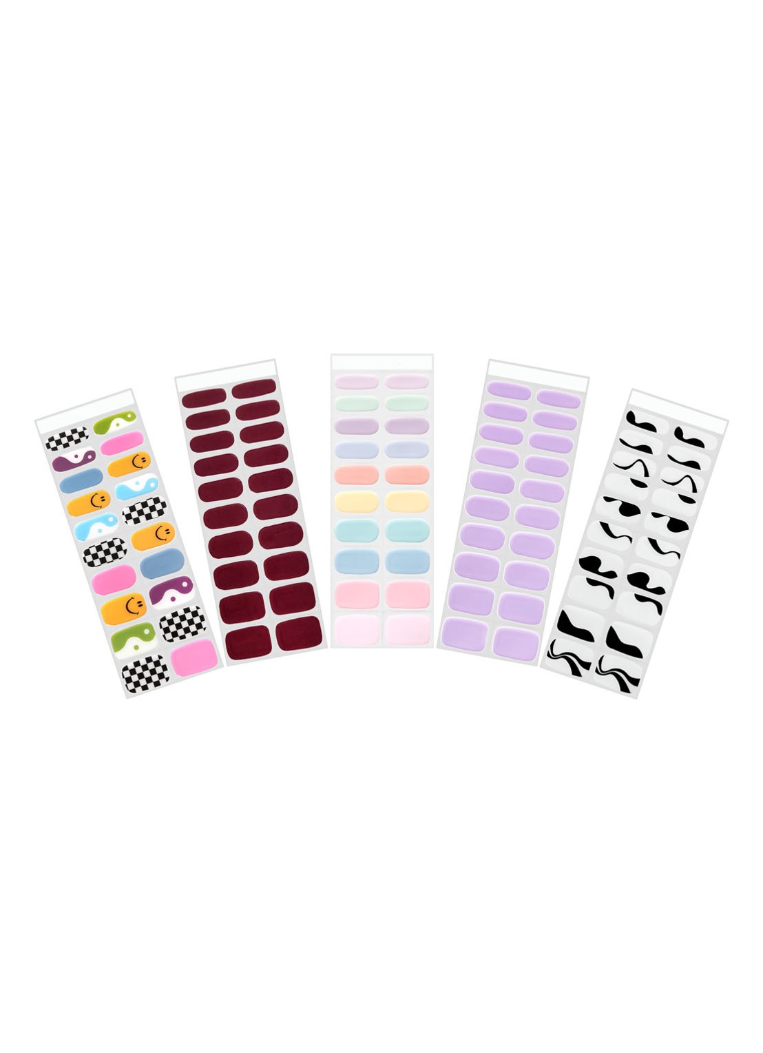 The Coucou Club Semi-Cured Nail Wraps - nagelstickers - detail 5 funky fantasy