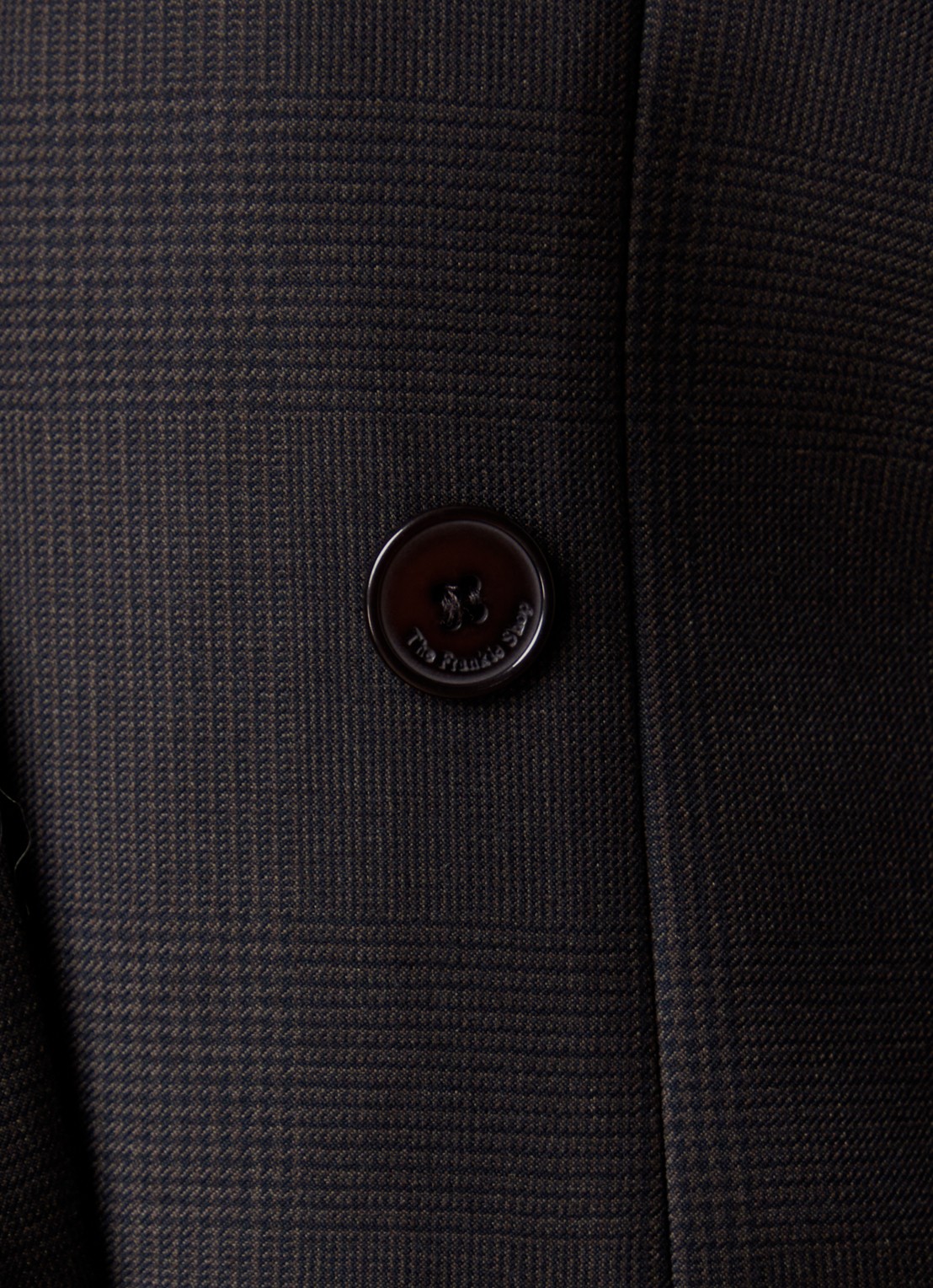 The Frankie Shop Jade double-breasted blazer van wol - detail 6 bruin