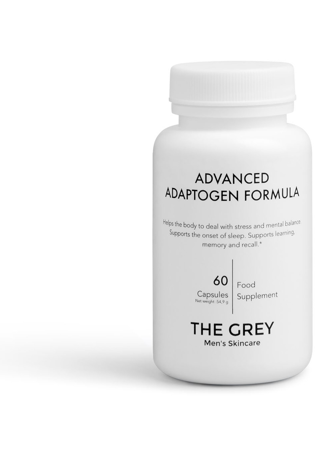 THE GREY Advanced adaptogen formula - supplementen  - voorkant undefined