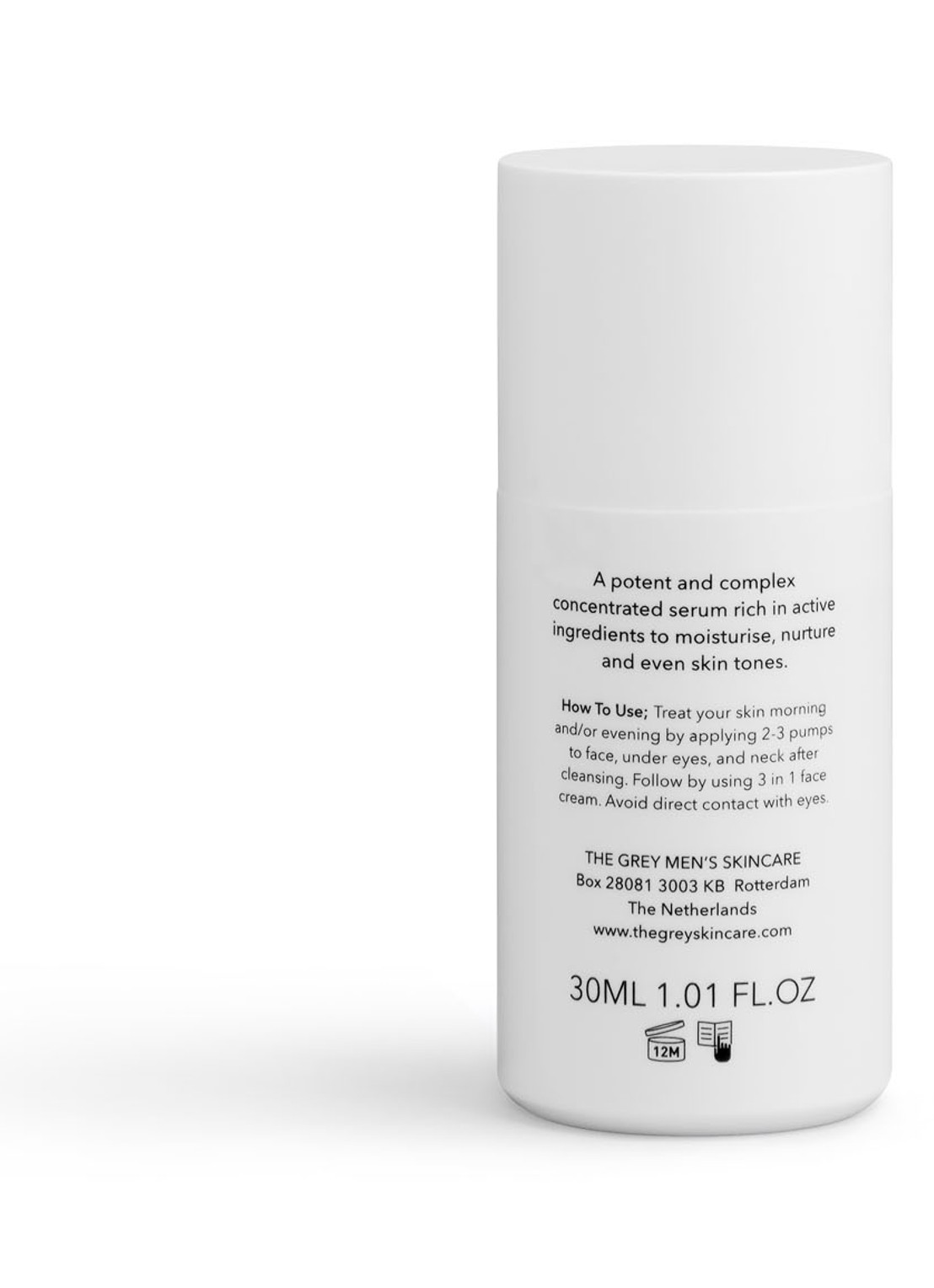 THE GREY Recovery Face Serum - herstellend serum - voorkant 3 undefined