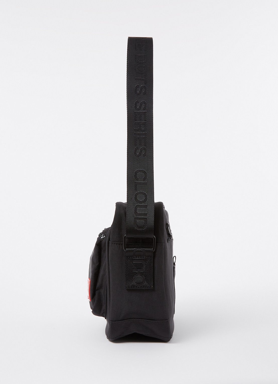 The New Originals 9-Dots crossbodytas met logo - detail 2 zwart