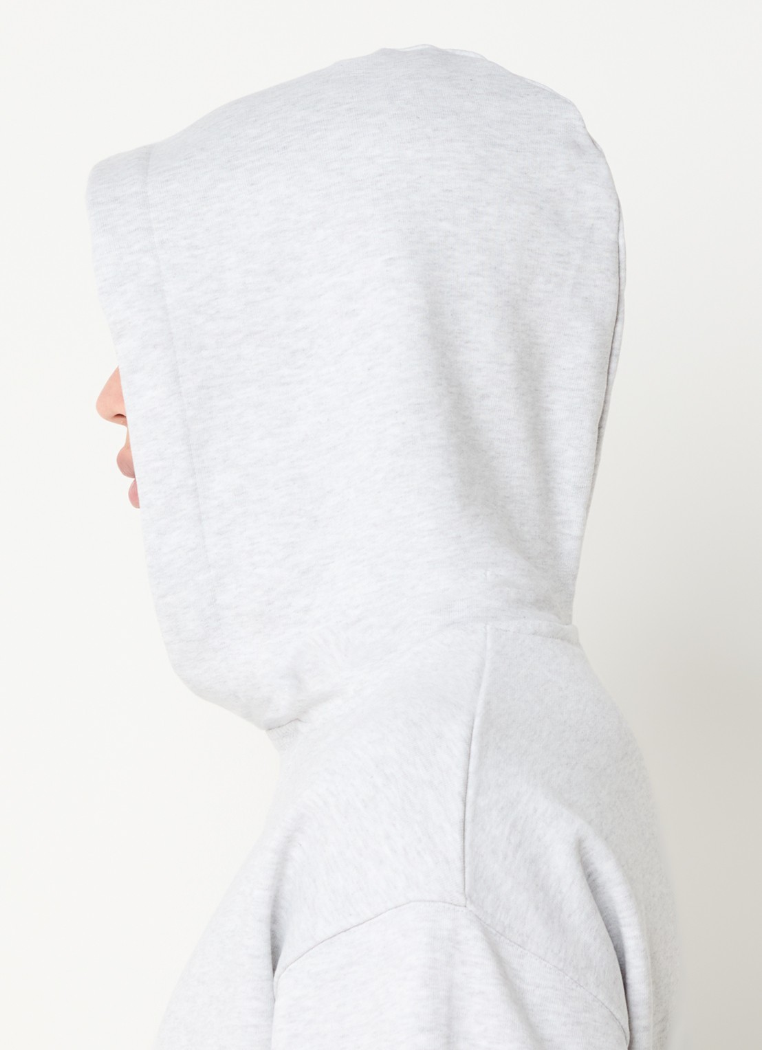 The New Originals Apple hoodie met logo - detail 3 grijsmele
