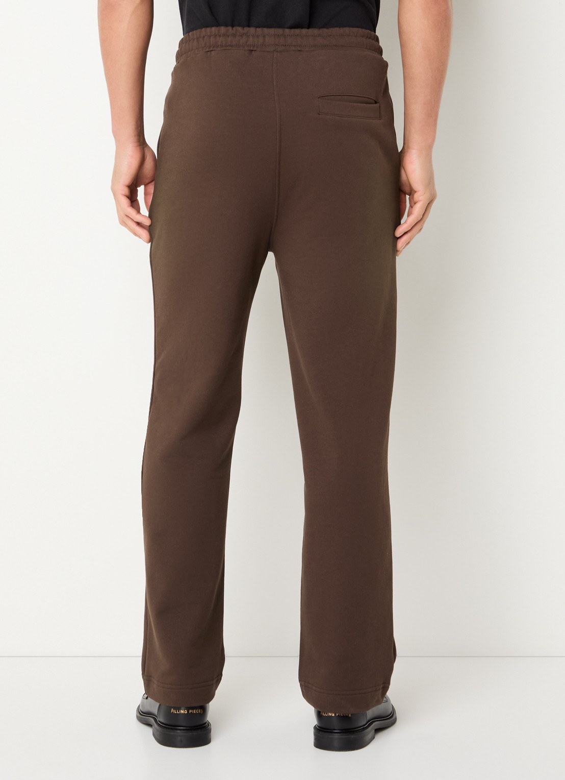 The New Originals Straight fit joggingbroek met steekzakken - achterkant 3 donkerbruin