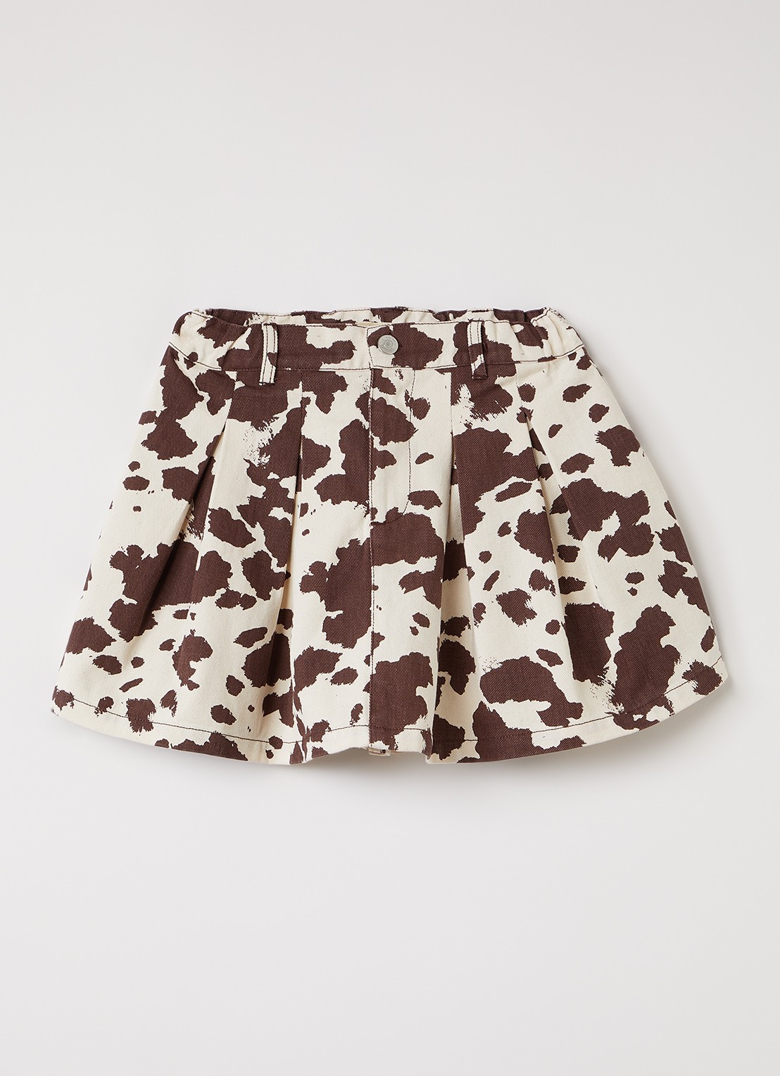 The New Society Dakota rok met dierenprint - voorkant 2 multicolor