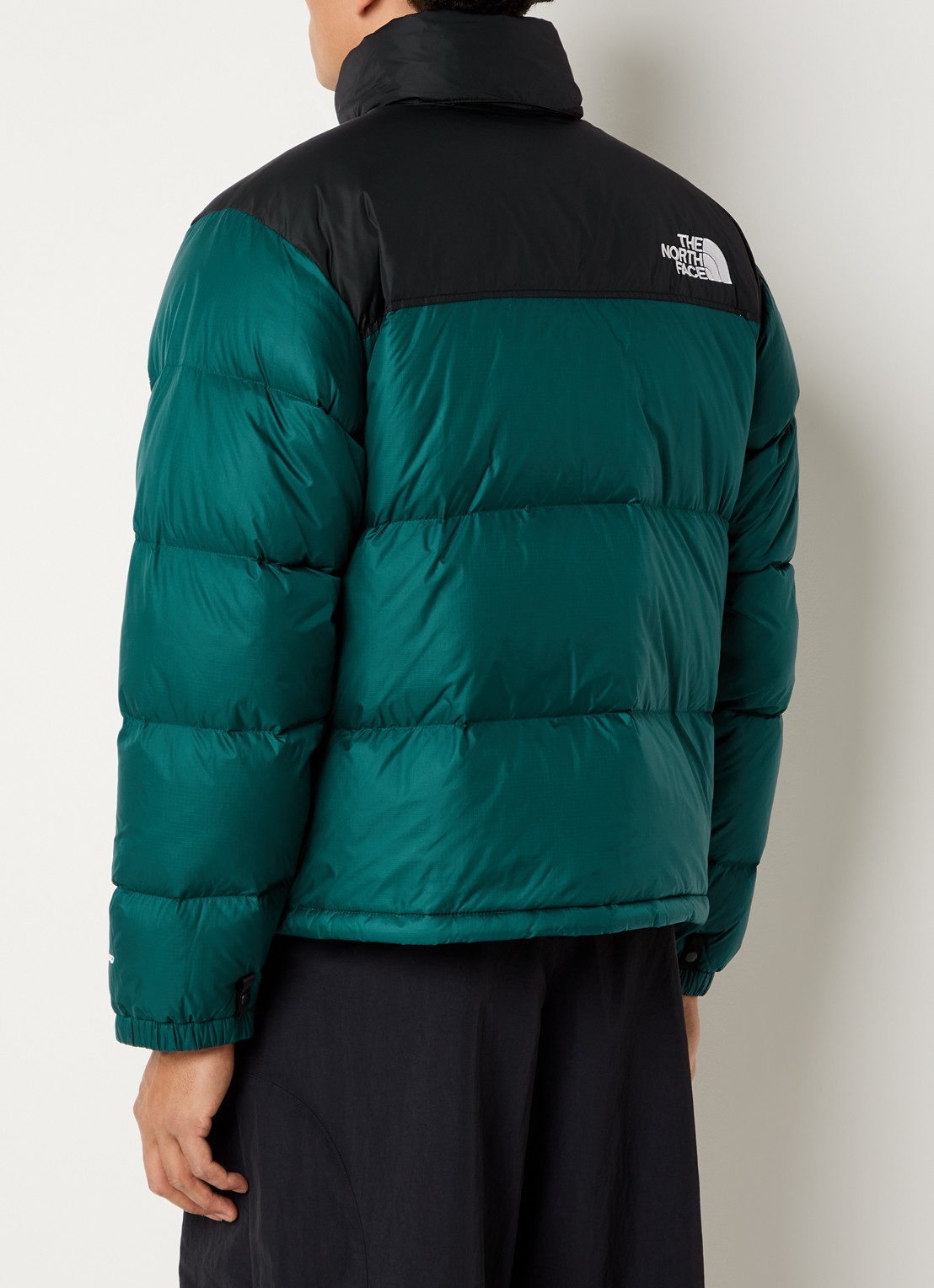 The North Face 1996 Retro Nuptse puffer jack met donsvulling  - achterkant 4 turquoise
