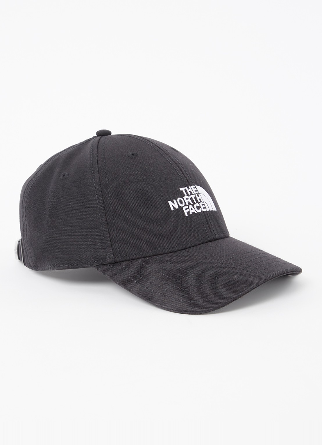 The North Face  '66 Classic pet met logoborduring - voorkant zwart