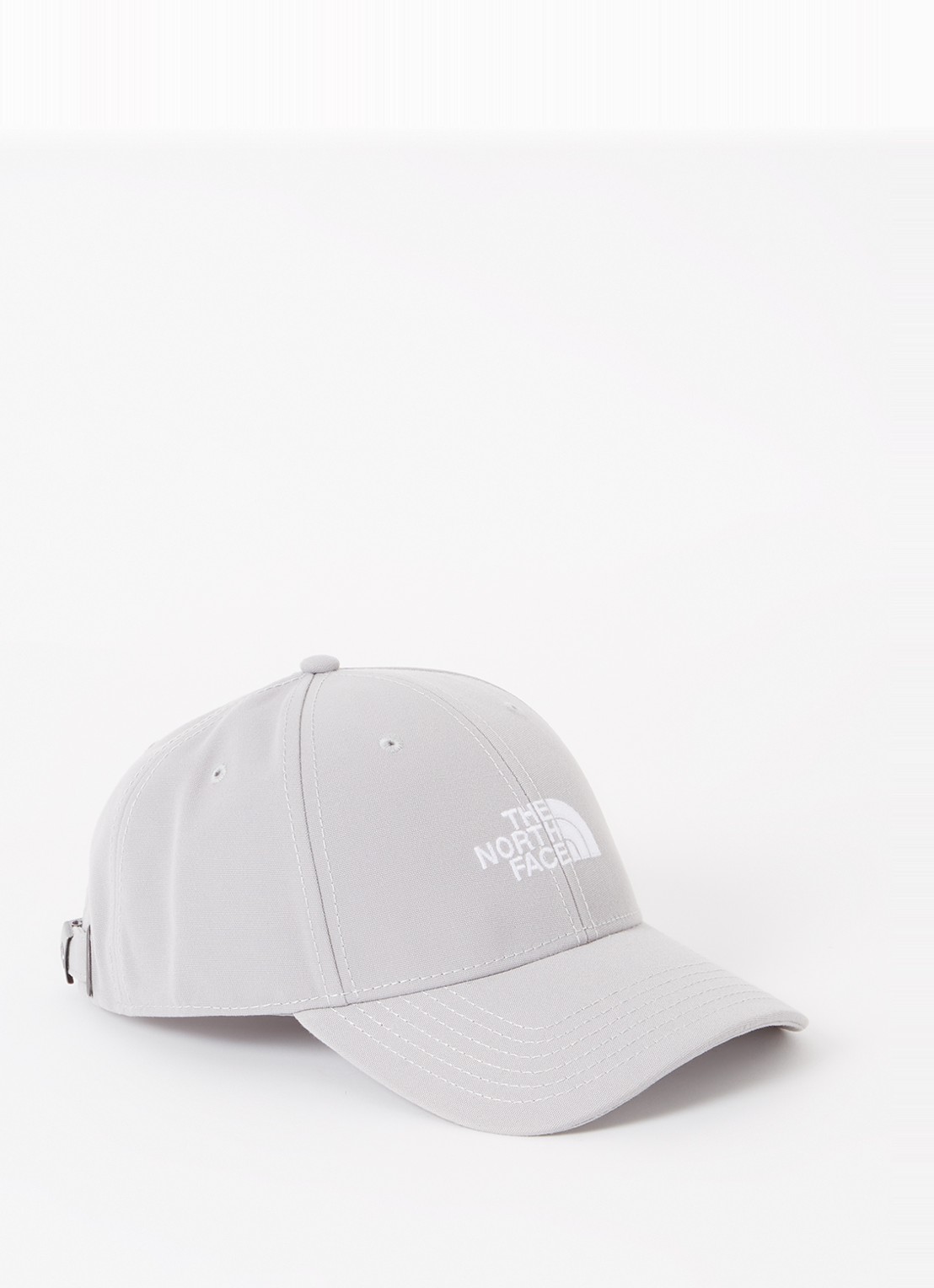 The North Face  '66 Classic pet met logoborduring - voorkant 2 lichtgrijs