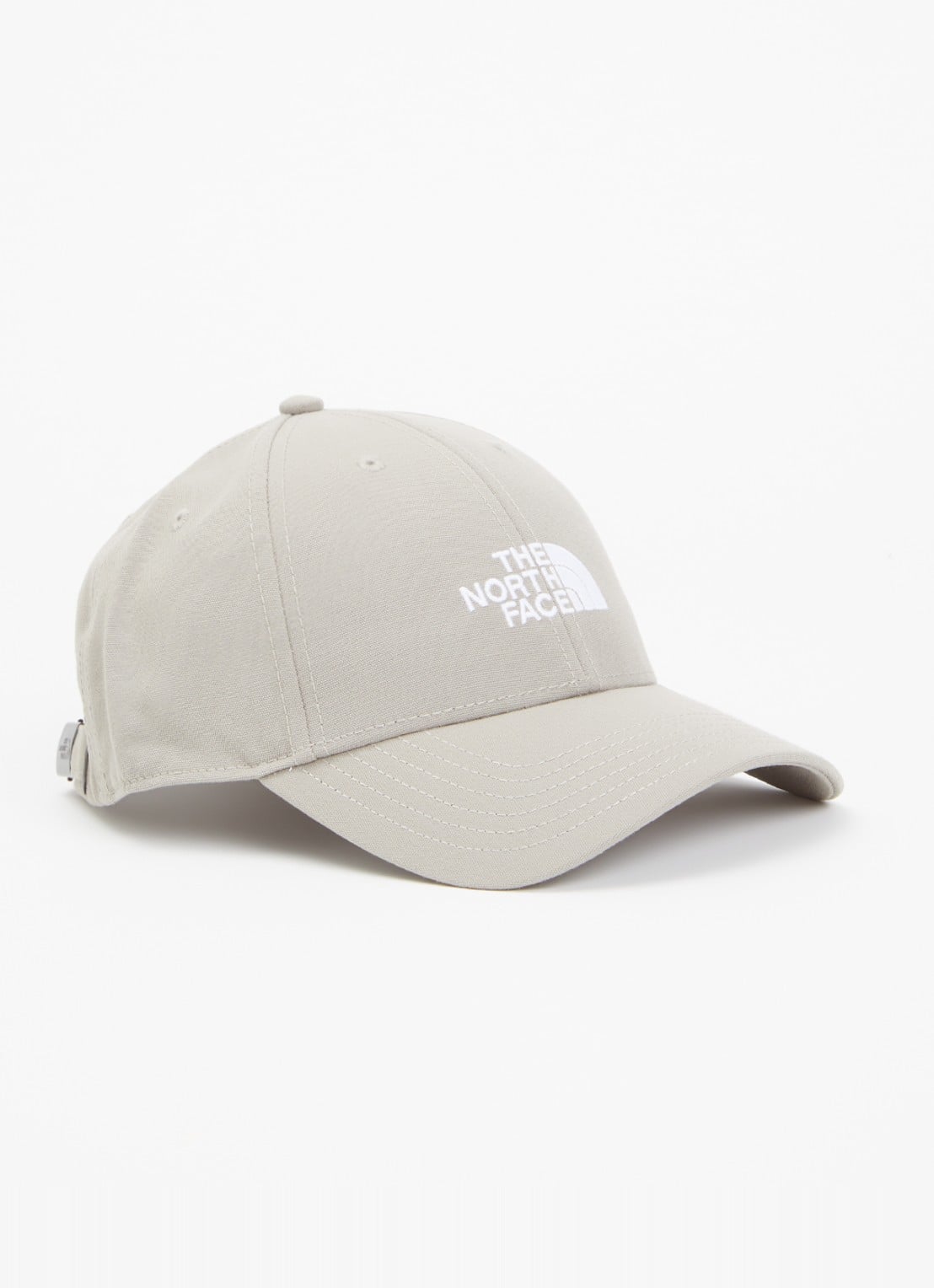 The North Face  '66 Classic pet met logoborduring - voorkant steen
