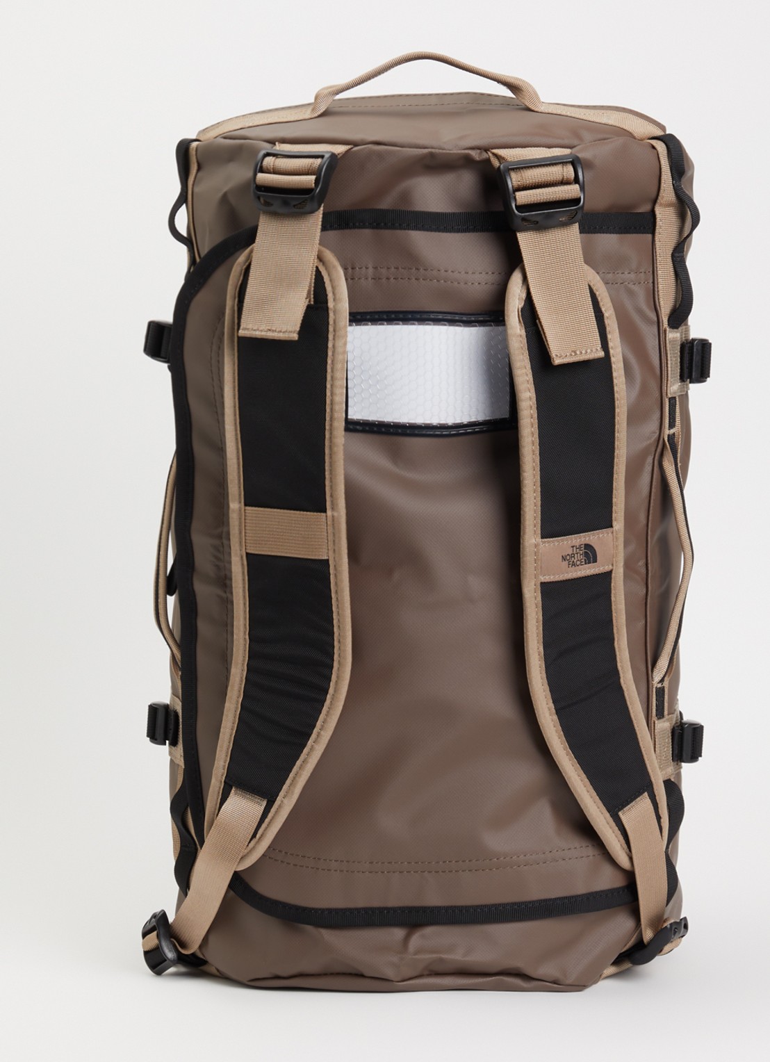 The North Face Base Camp Duffel S weekendtas met verstelbare schouderriem - achterkant 4 bruin
