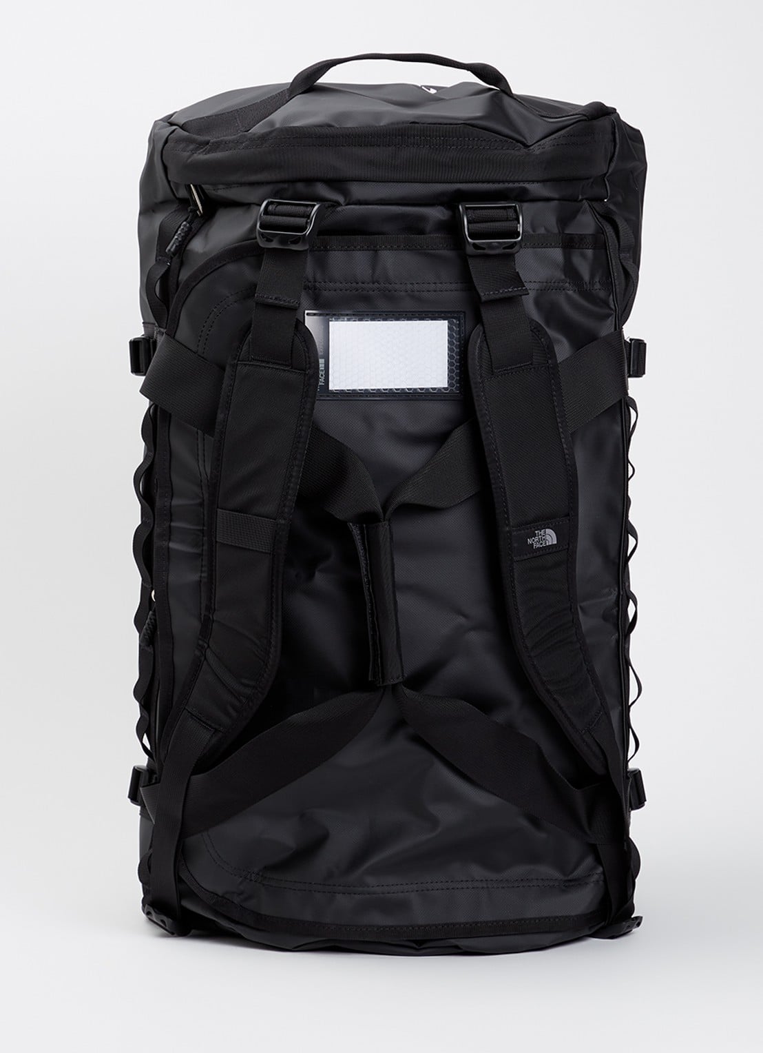 The North Face Base Camp Large opvouwbare weekendtas met afneembare schouderriem - achterkant 5 zwart