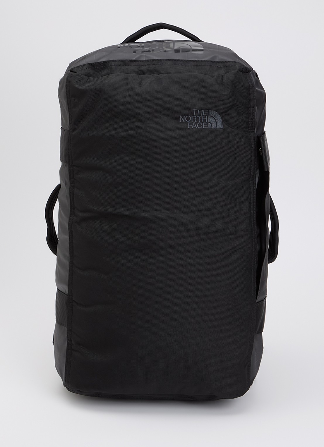 The North Face Base Camp Voyager 32L rugzak met 15 inch laptopvak - voorkant 2 zwart