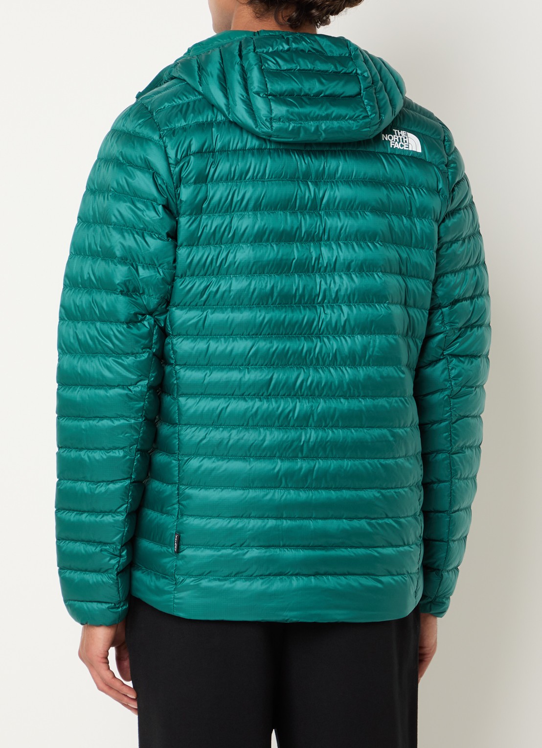 The North Face Bettaforca gewatteerd jack met donsvulling en logo - achterkant 2 turquoise