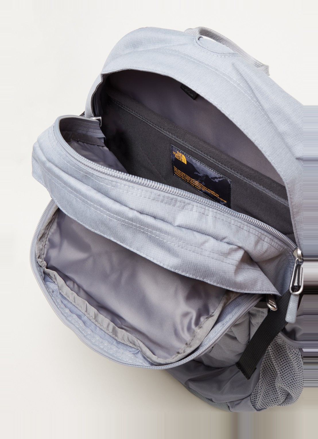 The North Face Borealis Classic rugzak met 15 inch laptopvak - detail grijs