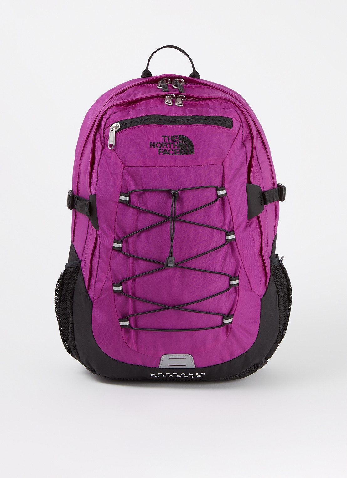 The North Face Borealis Classic rugzak met 15 inch laptopvak - voorkant 3 paars