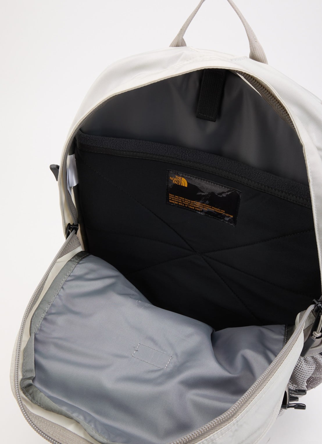 The North Face Borealis Classic rugzak met 15 inch laptopvak - detail 2 lichtgrijs