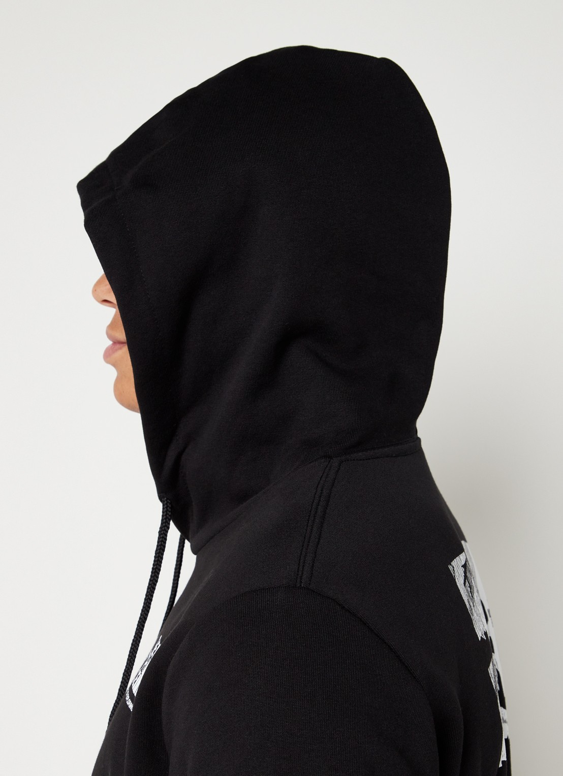 The North Face Coordinates hoodie met logo- en backprint - detail 2 zwart
