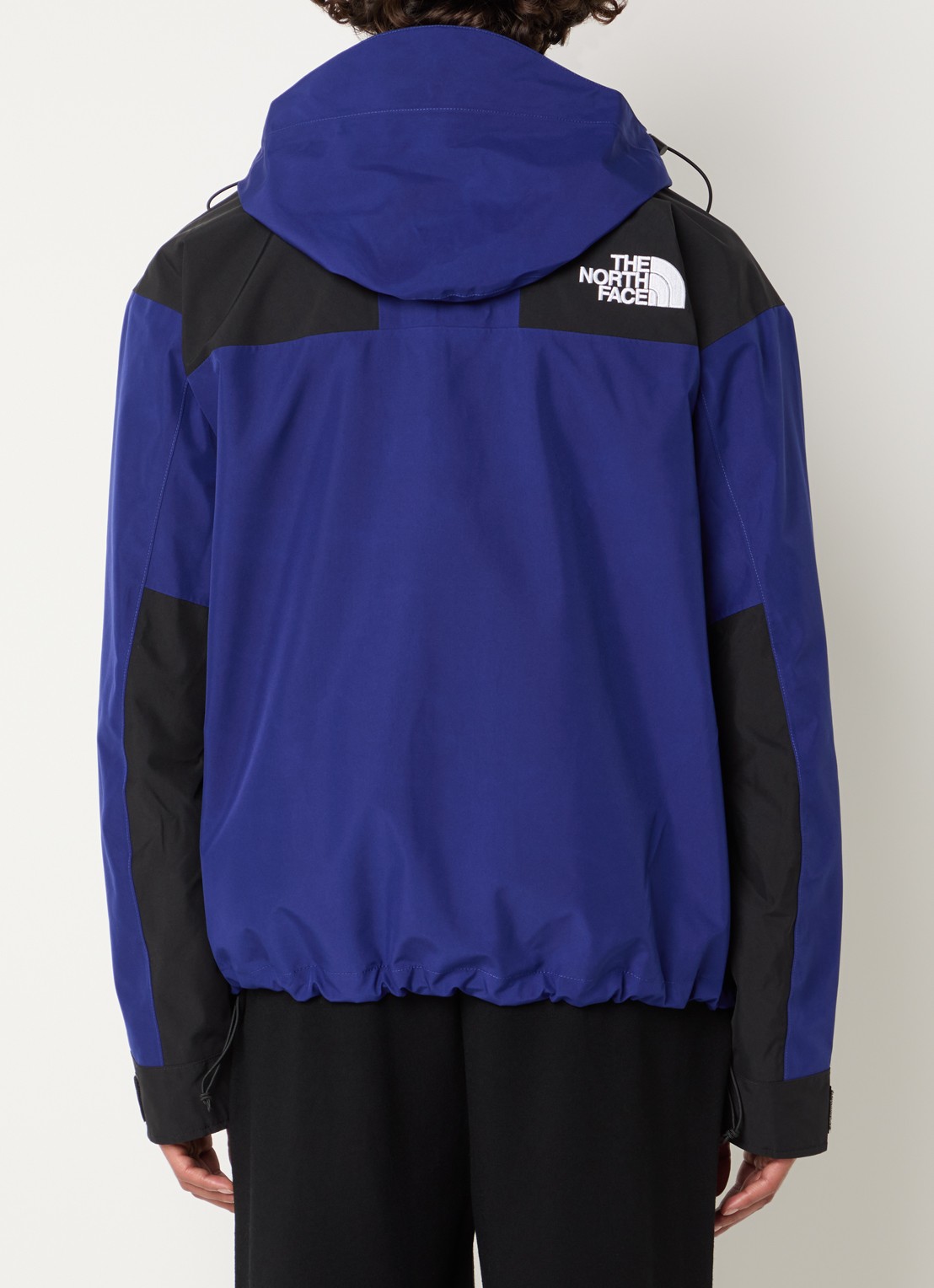The North Face Gtx windjack met capuchon en ritszakken - achterkant 4 blauw
