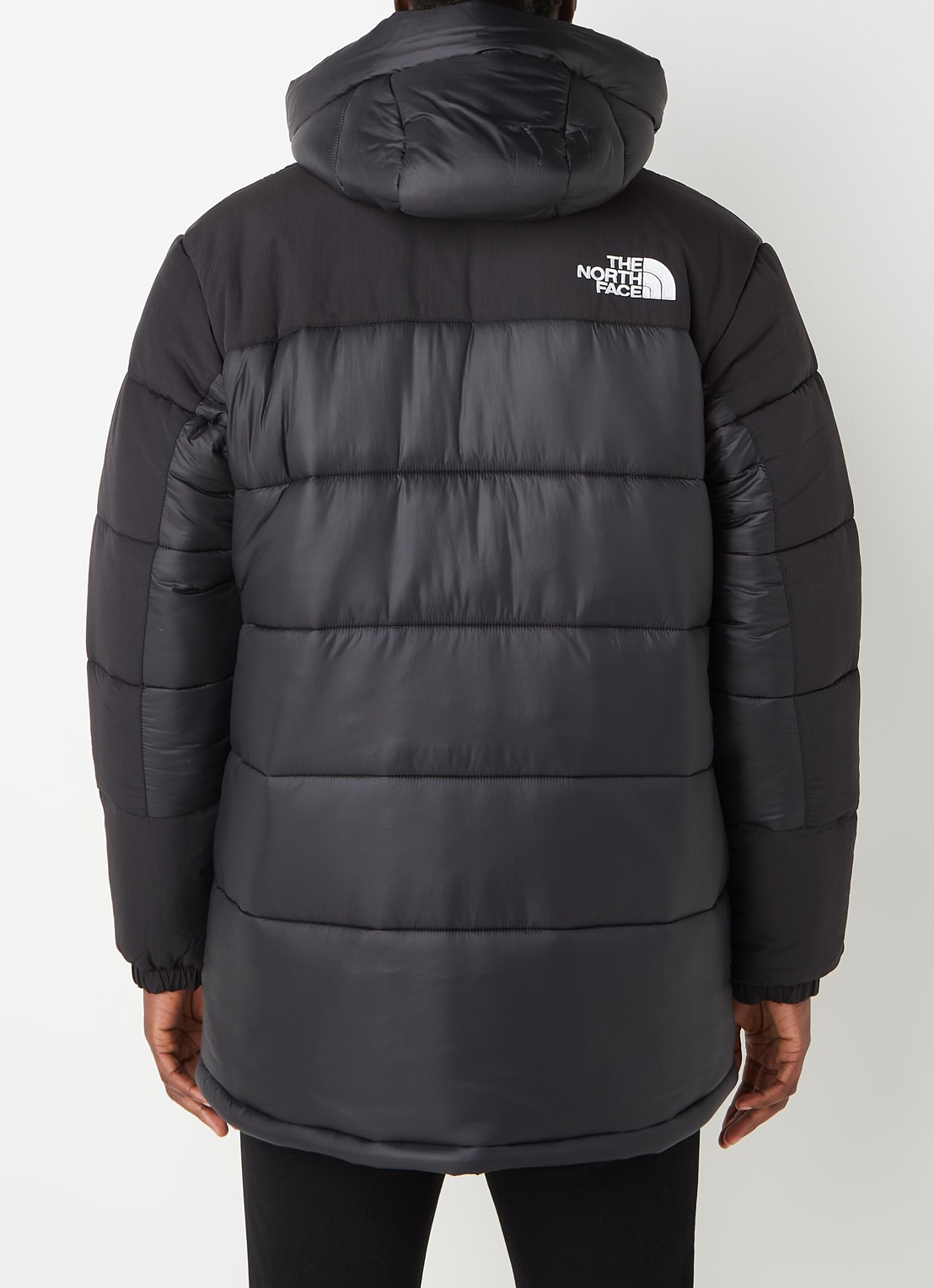The North Face Himalayan gewatteerde jas met ritszakken - achterkant zwart