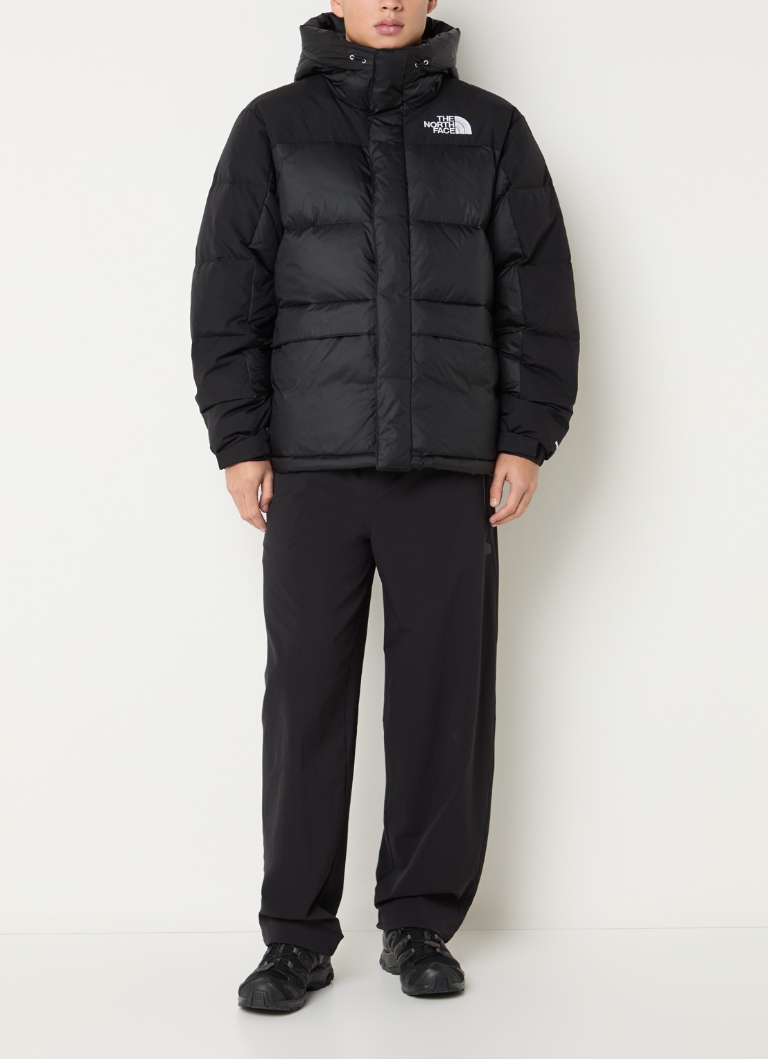 The North Face Hmlyn puffer jack met donsvulling - voorkant 4 zwart