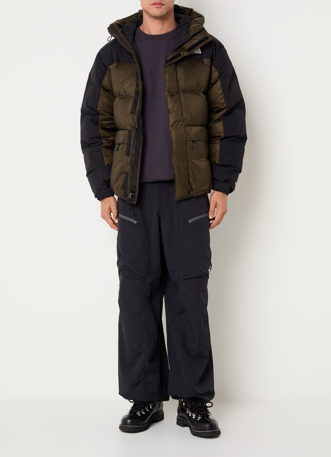 The North Face Hmlyn puffer jack met donsvulling - voorkant 4 bruin
