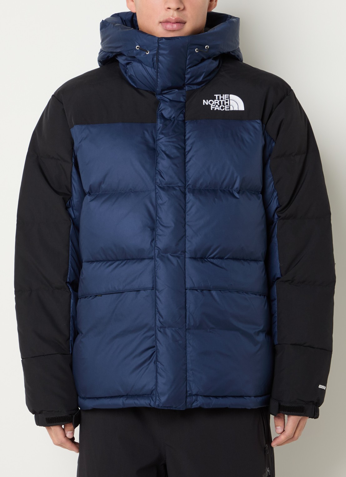 The North Face Hmlyn puffer jack met donsvulling - detail 4 donkerblauw