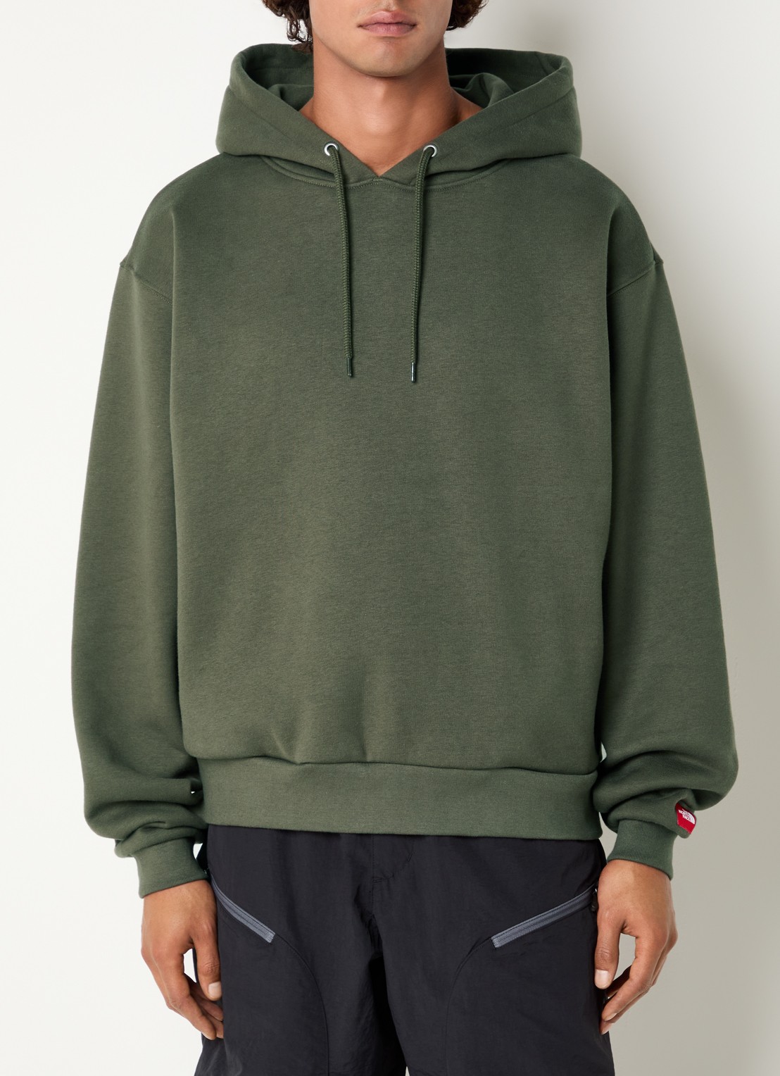 The North Face Hoodie met capuchon - detail mosgroen