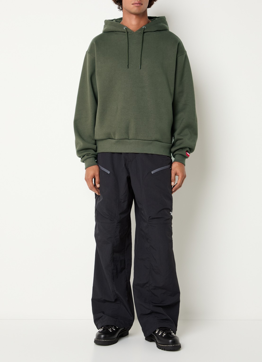 The North Face Hoodie met capuchon - voorkant 5 mosgroen