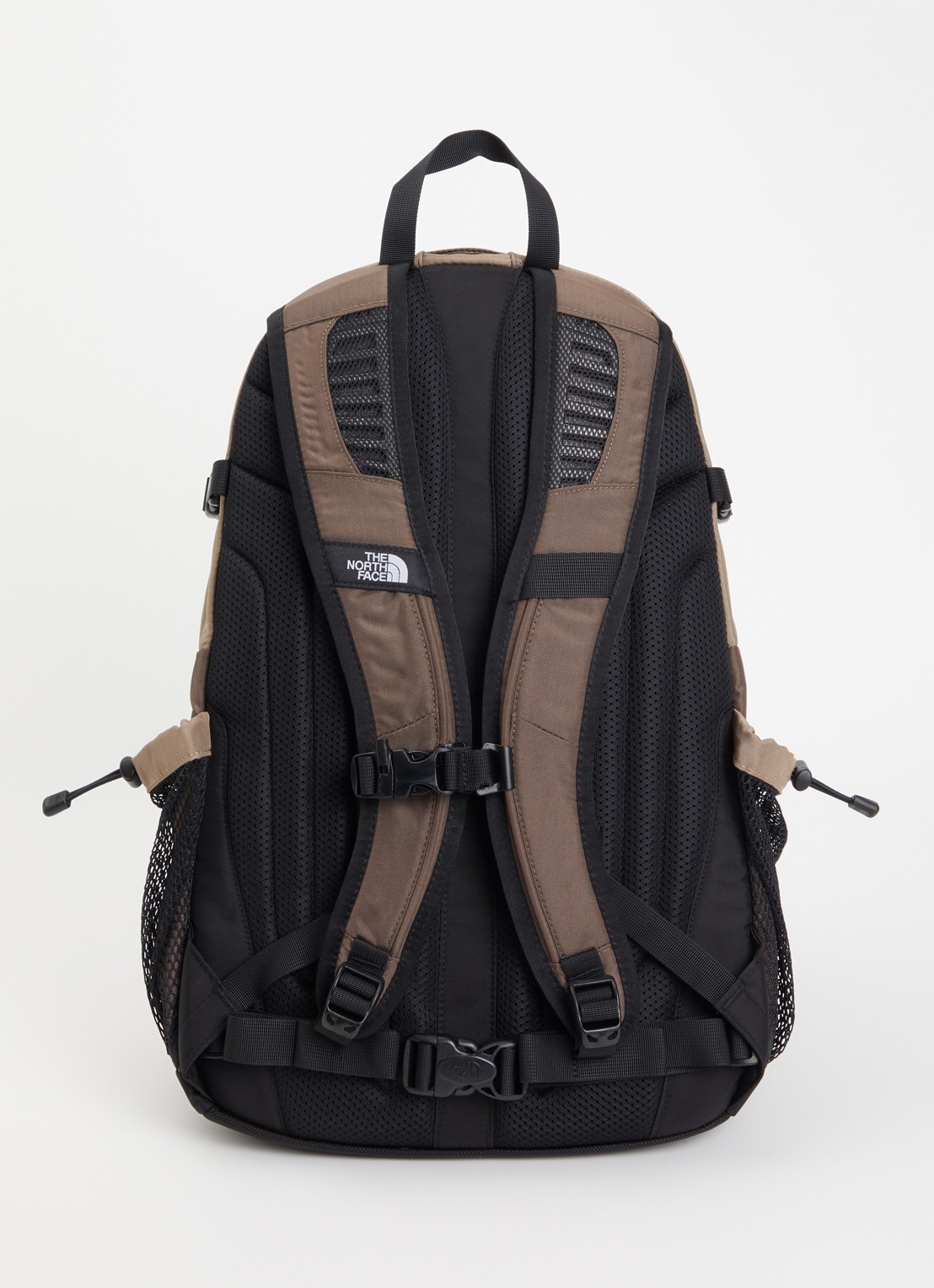 The North Face Hot Shot rugzak met 15 inch laptopvak  - achterkant 2 bruin