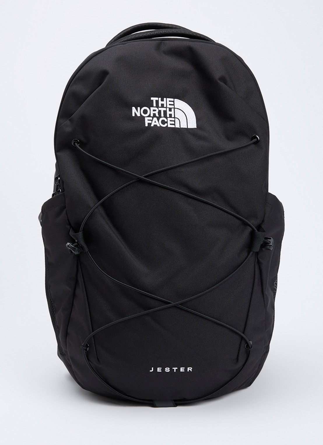 The North Face Jester rugzak met 13 inch laptopvak - voorkant 3 zwart