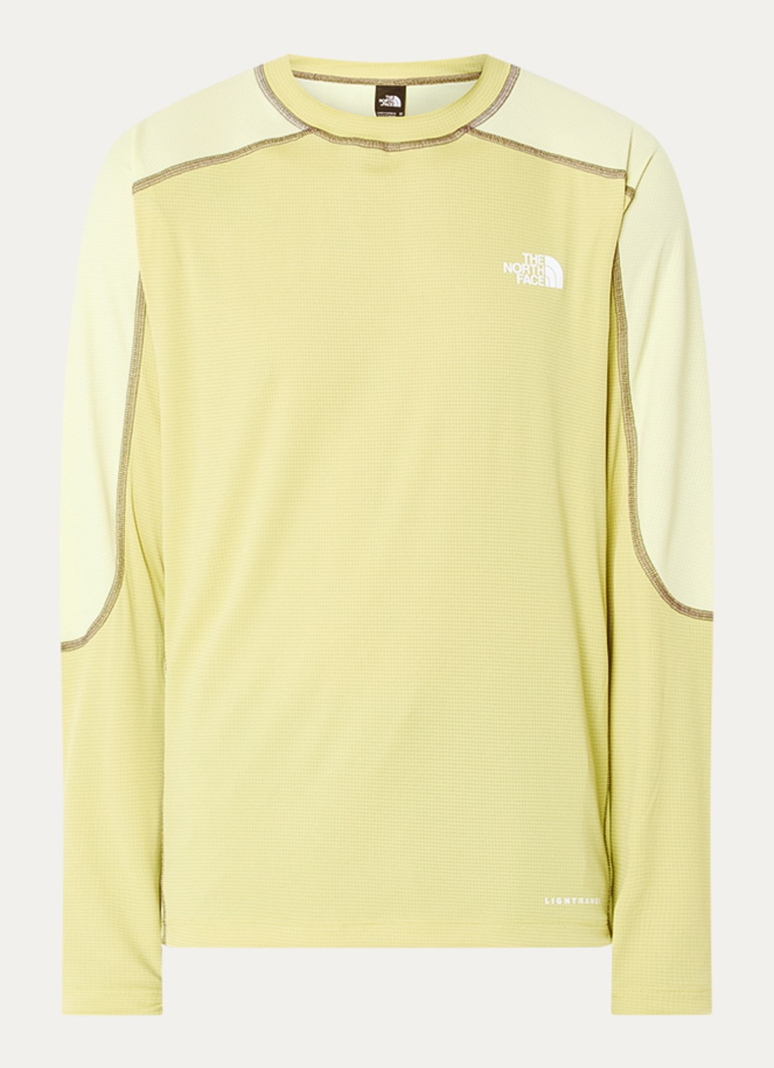 The North Face Longsleeve met logo - voorkant 3 lichtgroen