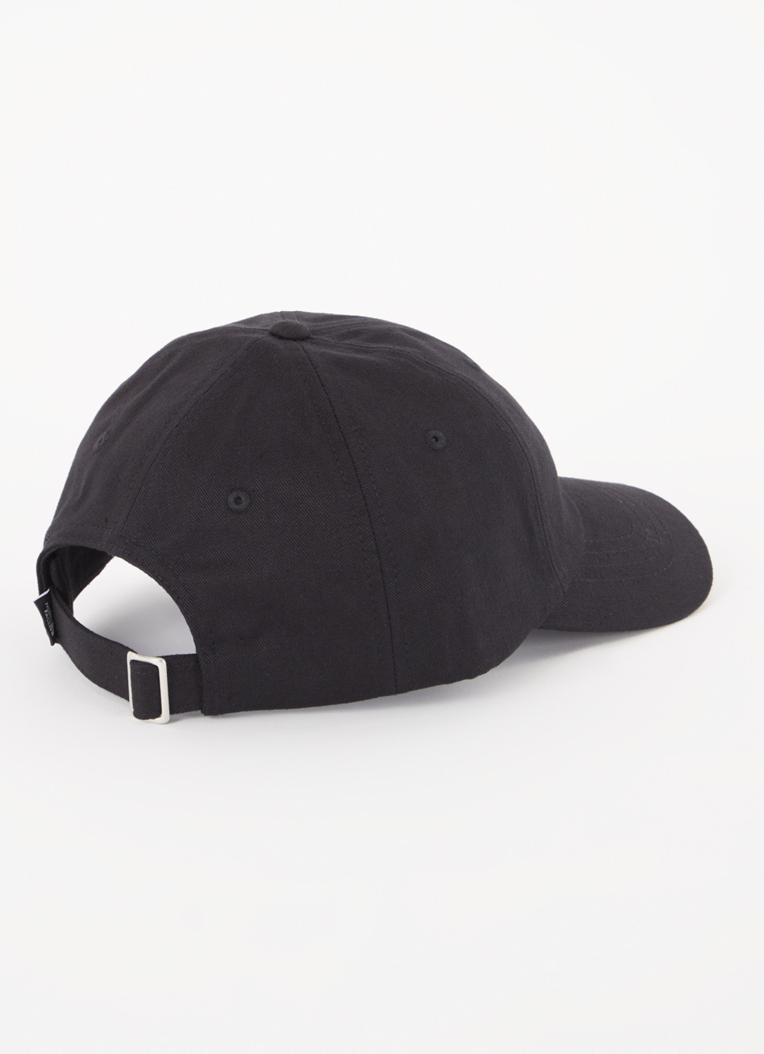 The North Face Norm pet met logoborduring - detail zwart
