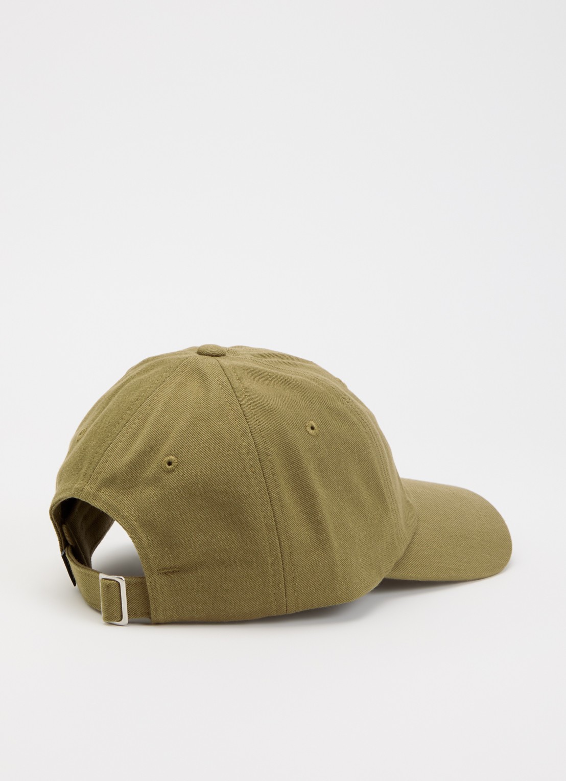 The North Face Norm pet met logoborduring - achterkant mosgroen