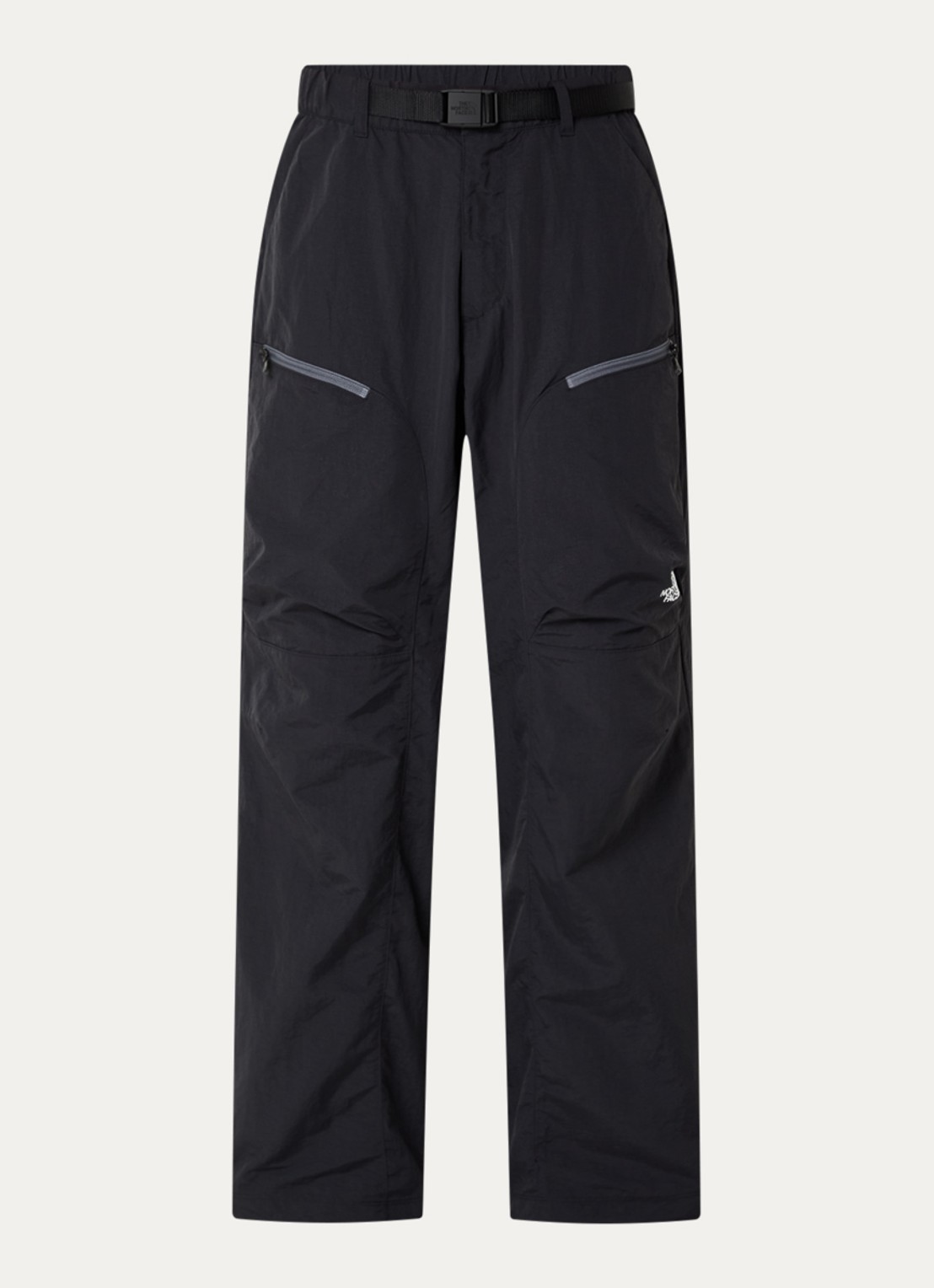 The North Face NSE loose fit cargobroek met ceintuur - voorkant 2 zwart