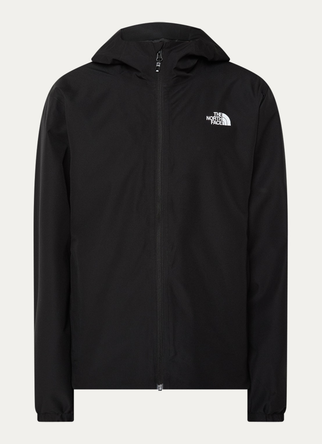 The North Face Quest windjack met capuchon en ritszakken - voorkant 3 zwart