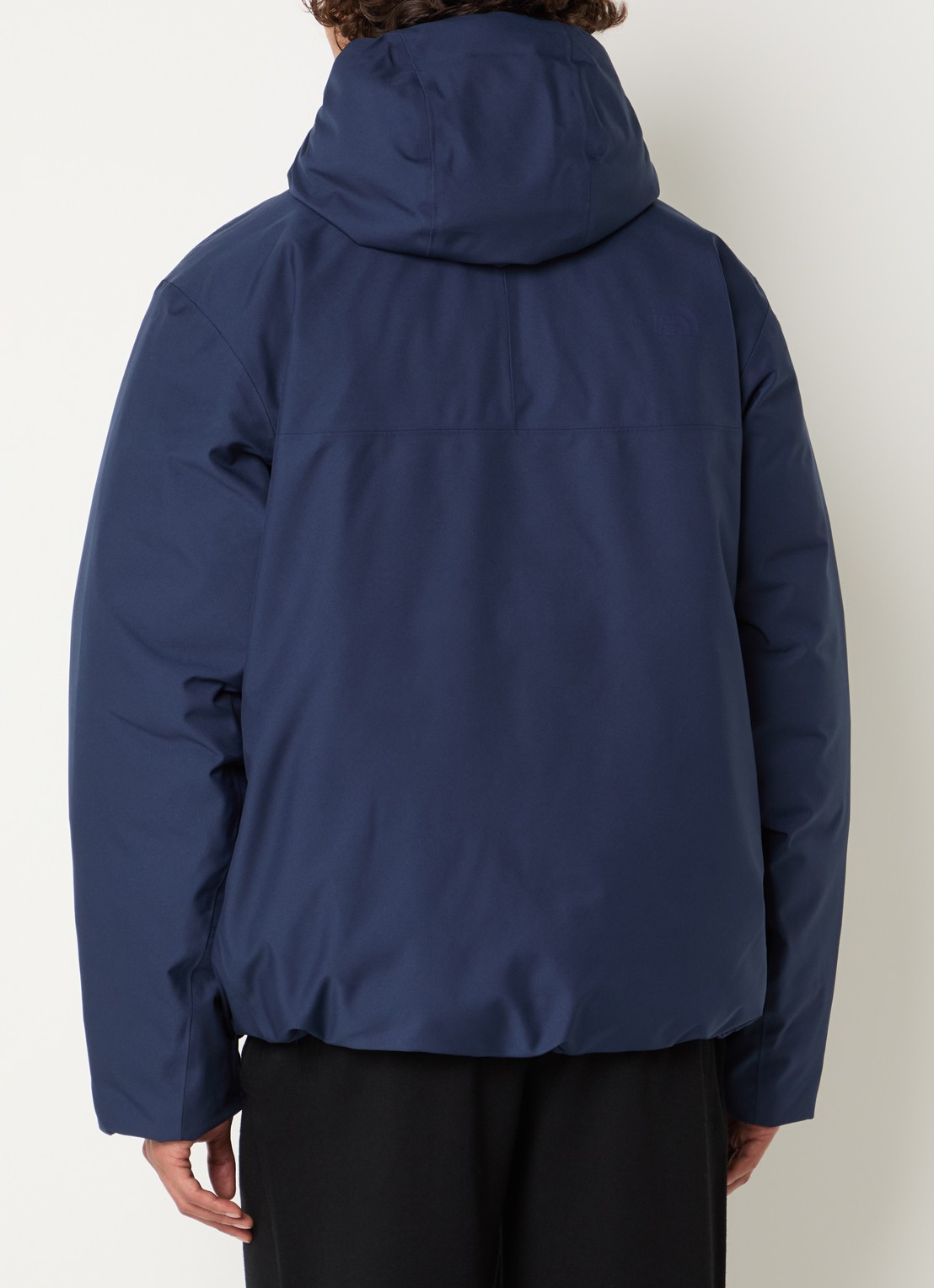 The North Face Range gewatteerd jack met donsvulling en capuchon - achterkant 2 donkerblauw