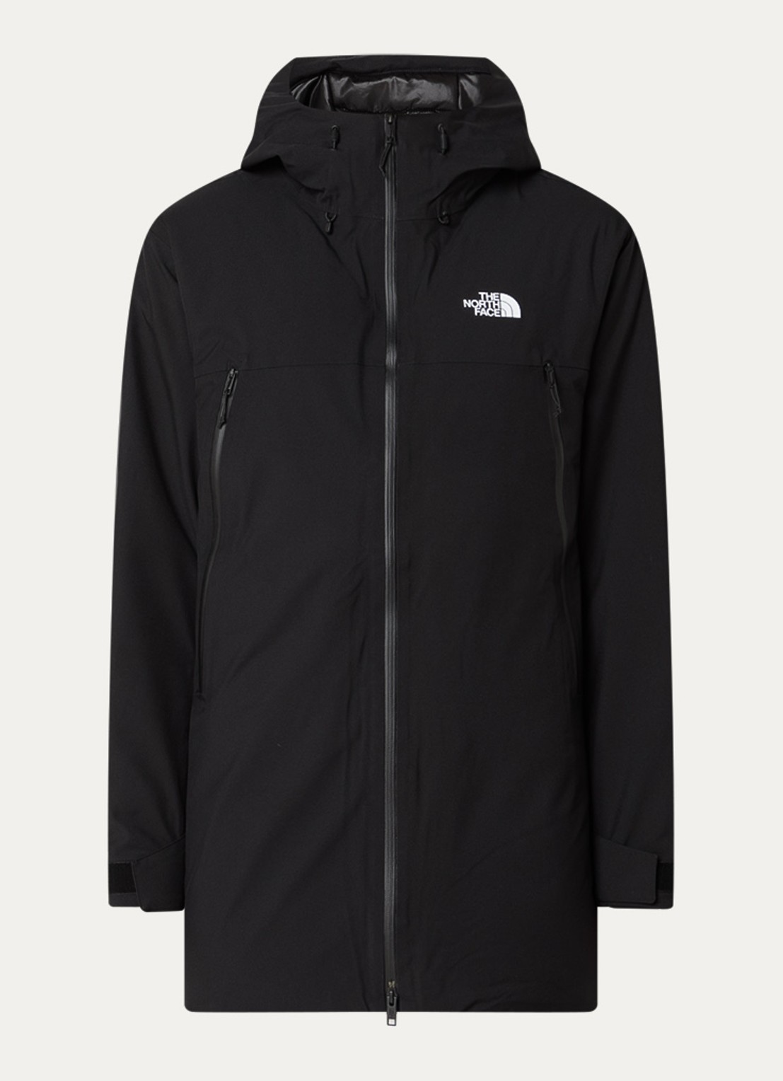 The North Face Range gewatterde parka met donsvulling - voorkant 2 zwart
