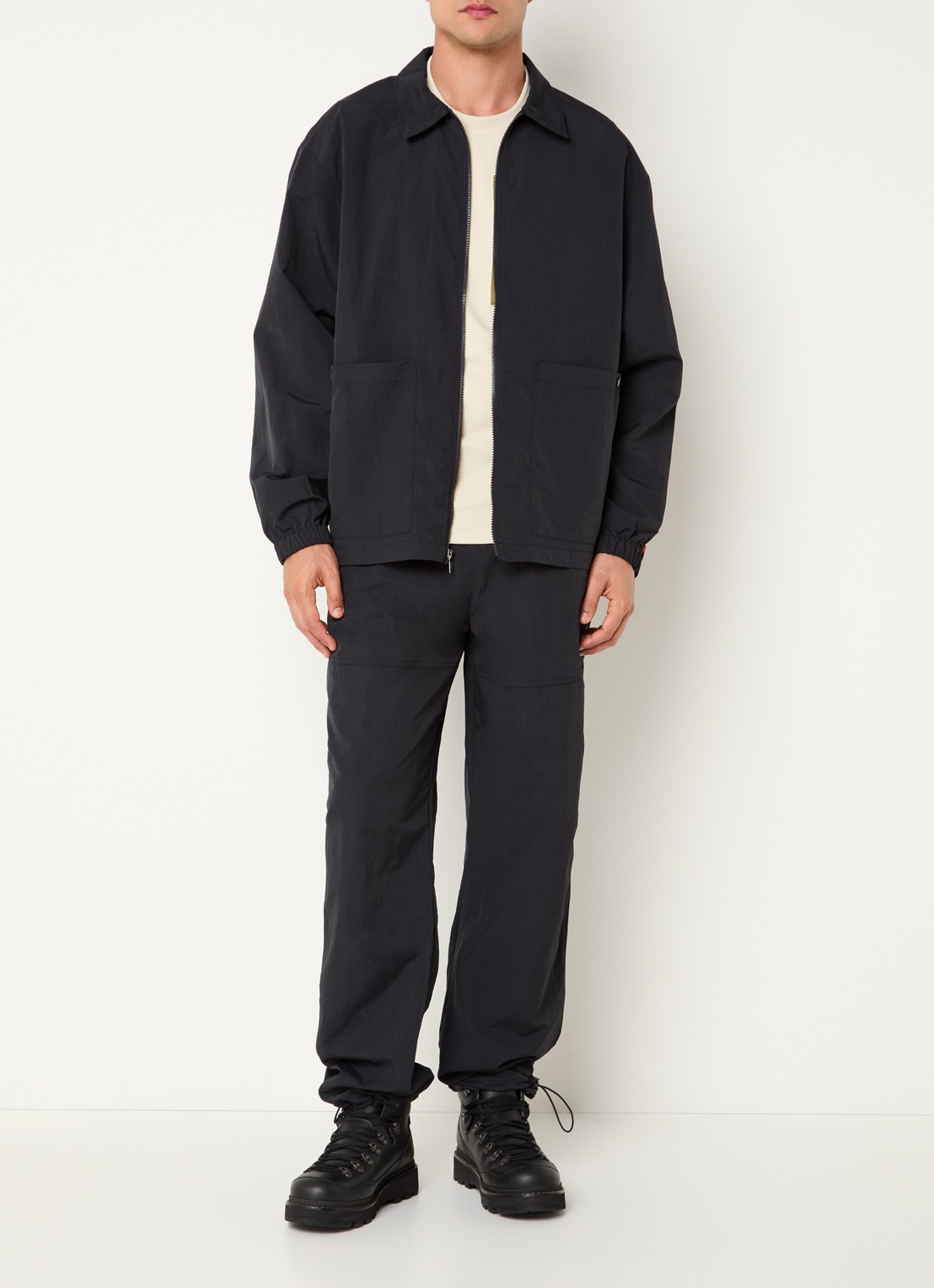 The North Face Red Box jack met steekzakken - voorkant 4 zwart
