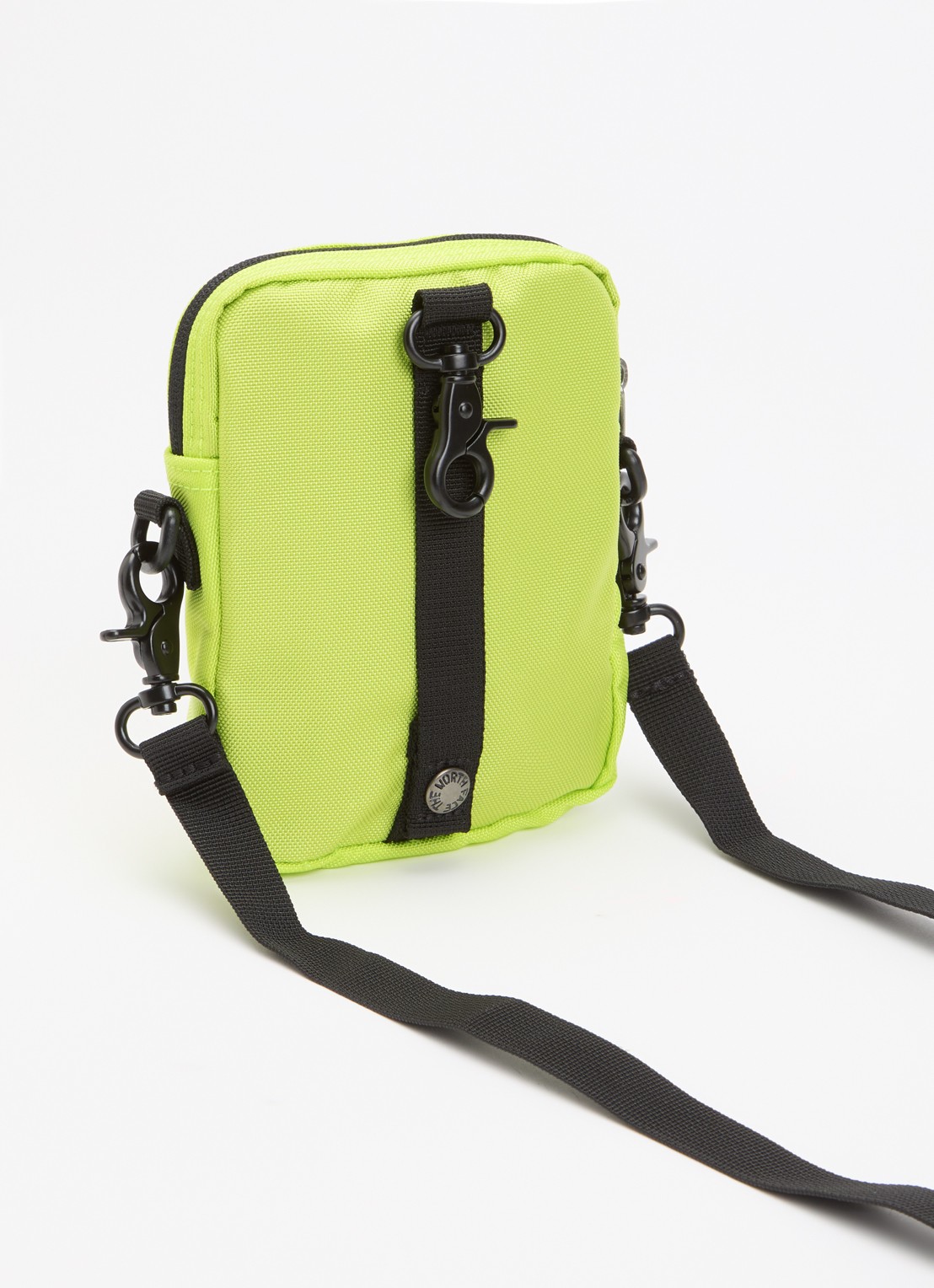 The North Face Redbox S crossbodytas met logo - achterkant 2 neongeel