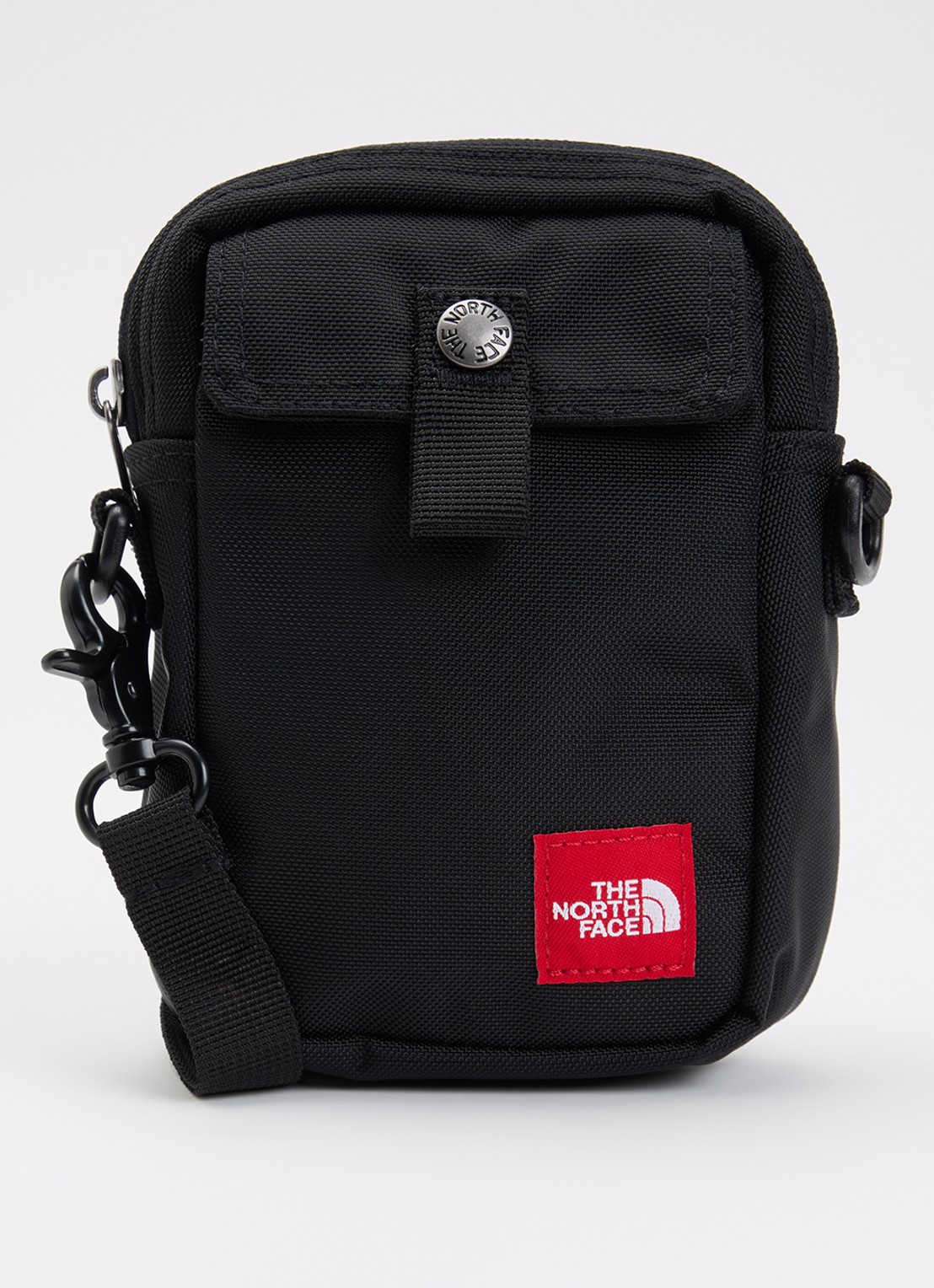 The North Face Redbox S crossbodytas met logo - voorkant 4 zwart