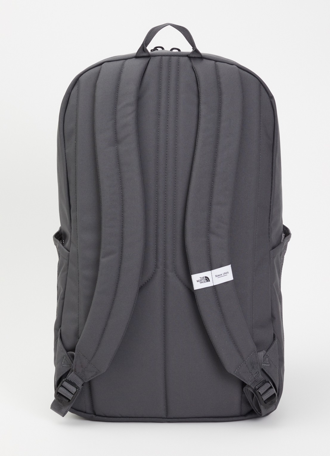 The North Face Rodey rugzak met 16 inch laptopvak - achterkant 2 antraciet