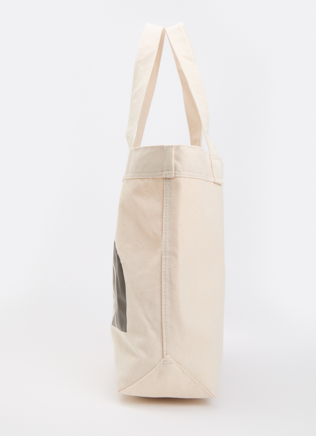 The North Face Shopper van canvas met logo  - detail 2 beige