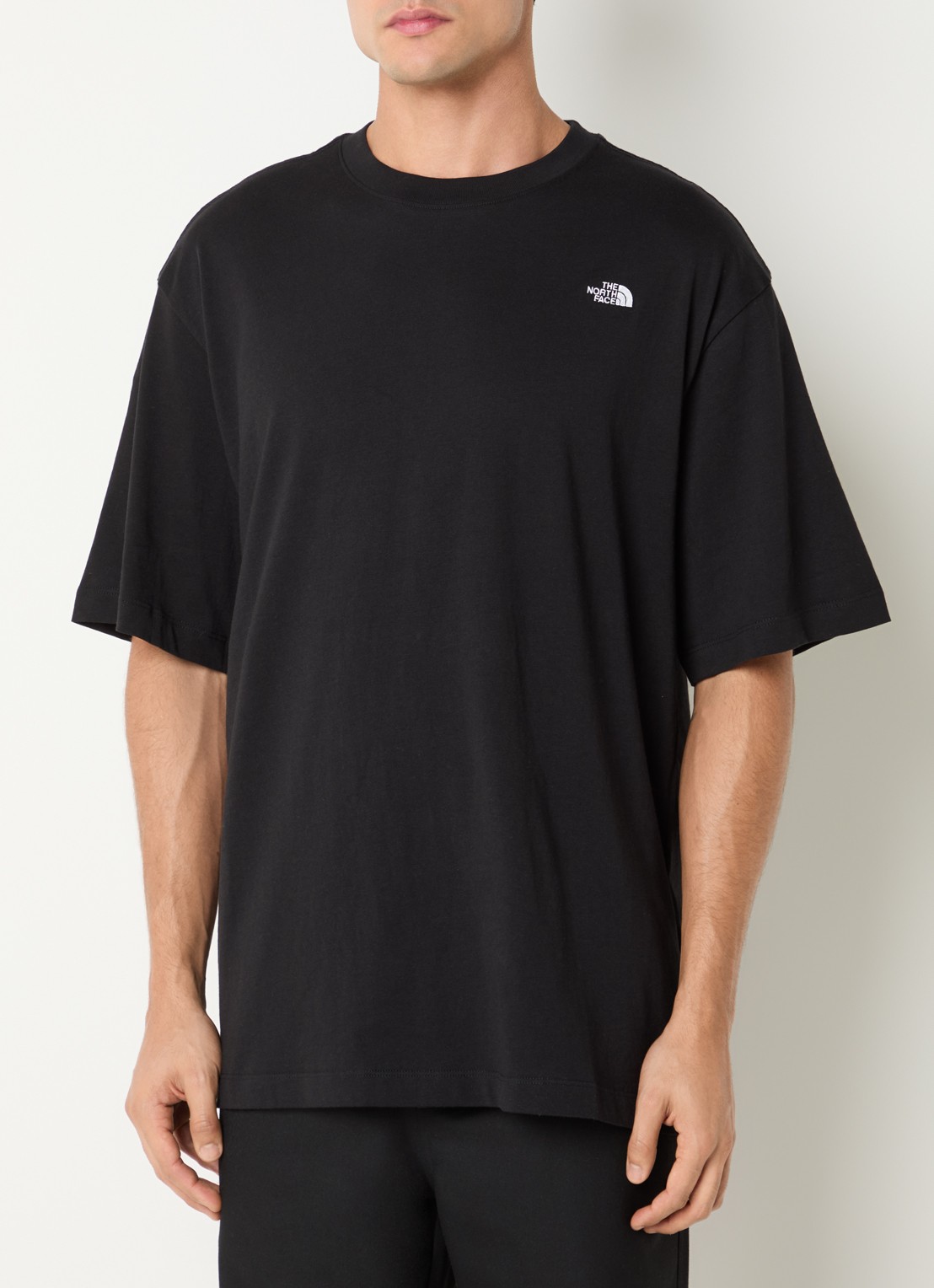 The North Face Simple Dome T-shirt met logoborduring - detail 4 zwart