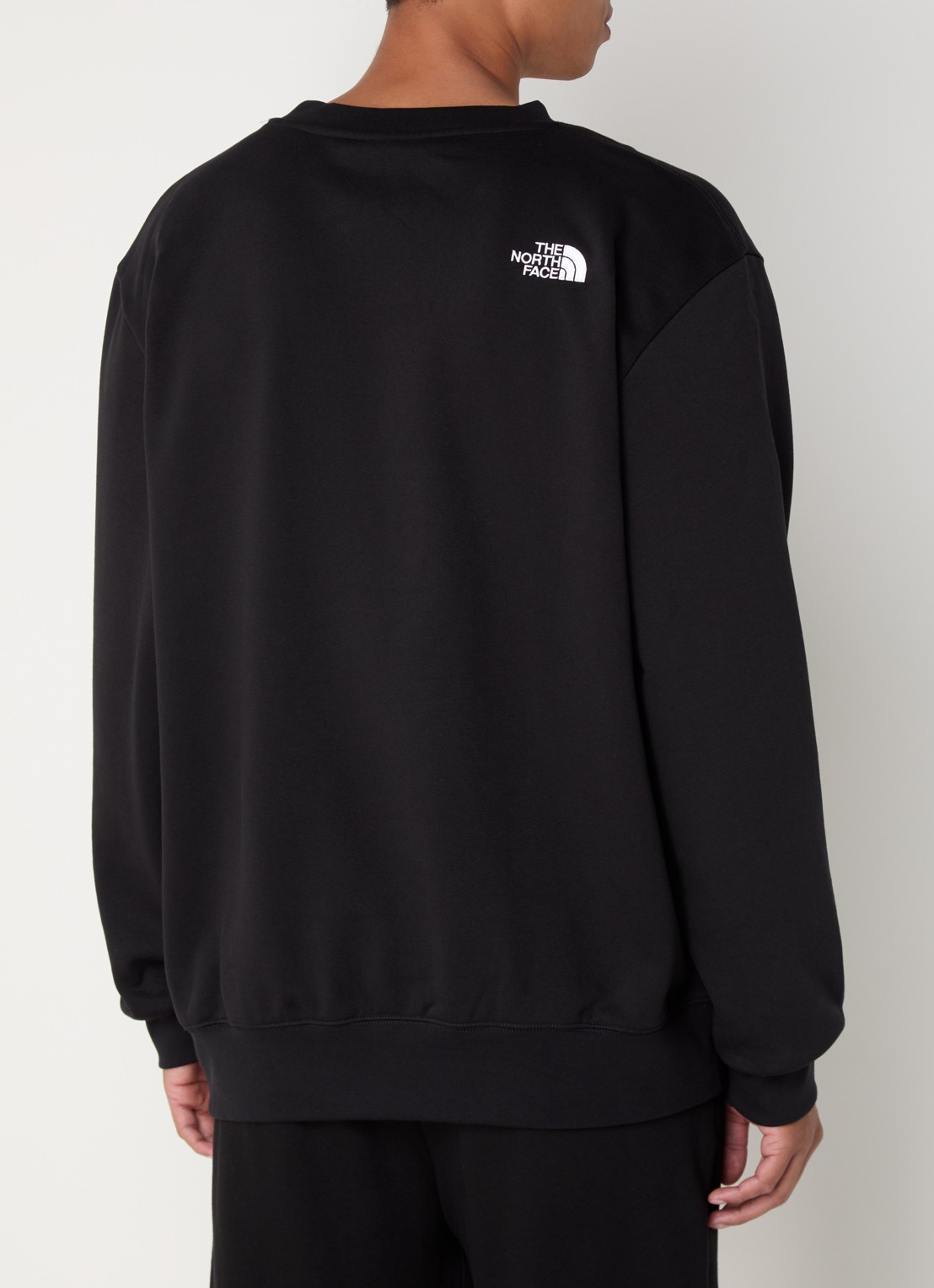 The North Face Sweater met logo- en backprint - achterkant zwart