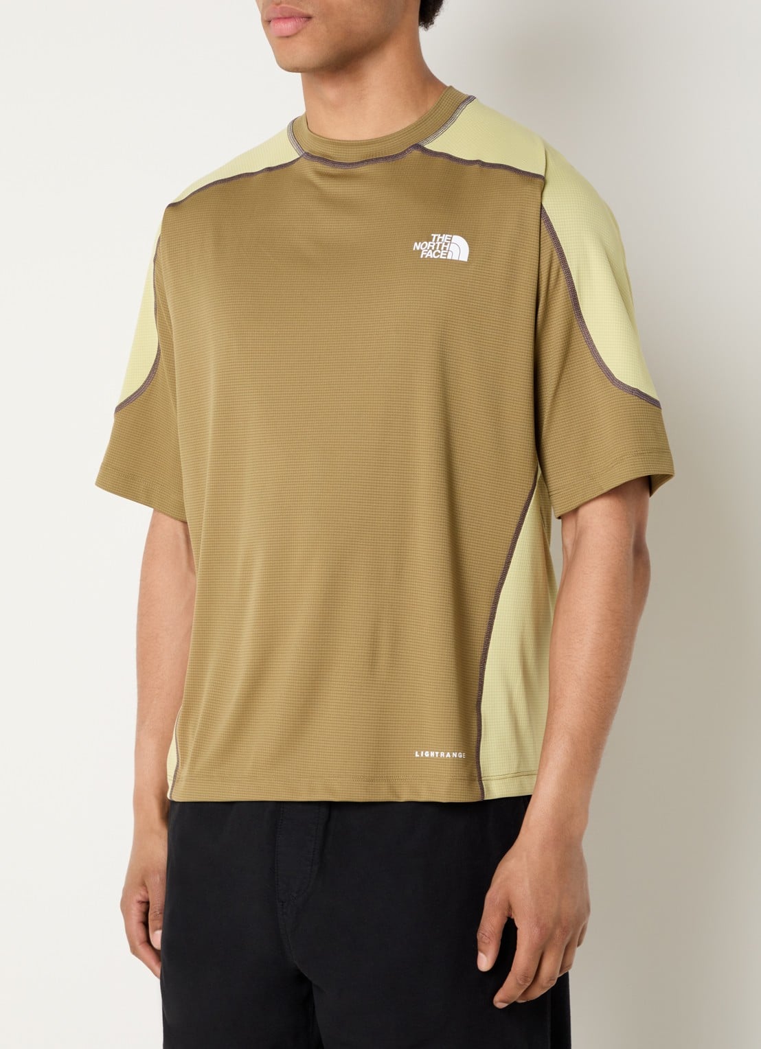 The North Face T-shirt met logo - detail khaki