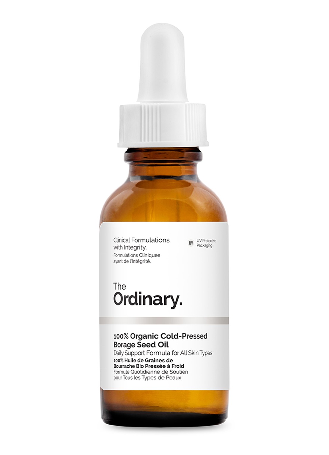 The Ordinary 100%  Cold-Pressed Borage Seed Oil - huid- en haarolie - voorkant 4 undefined