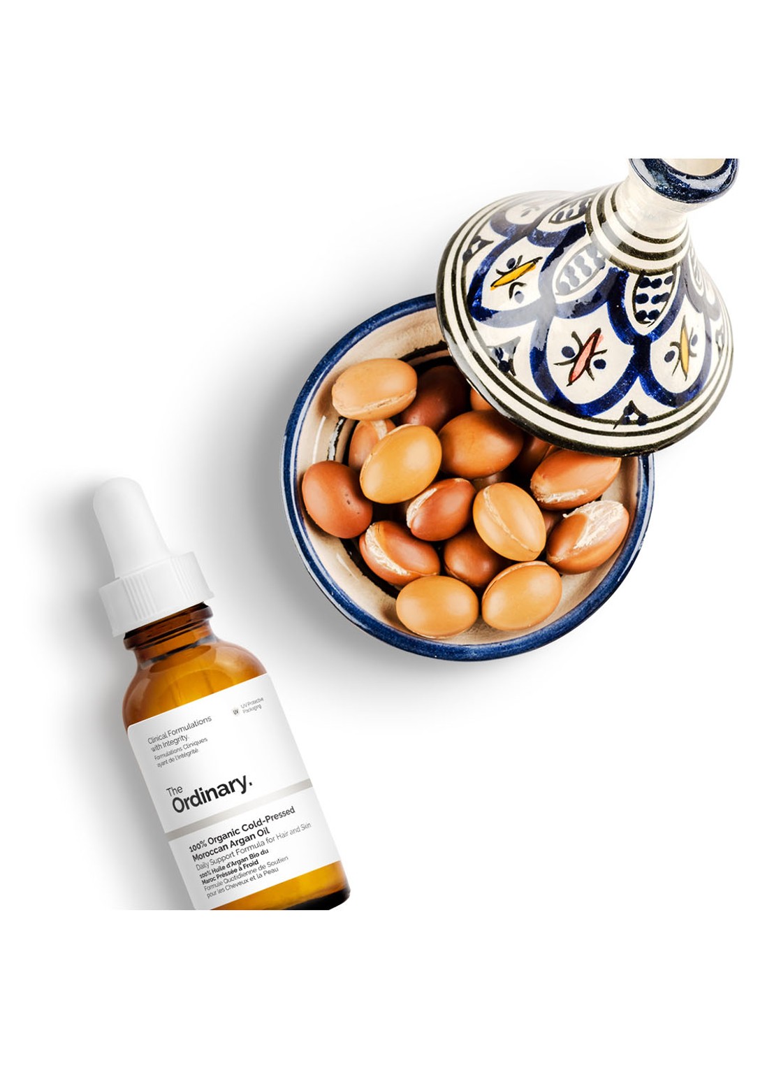 The Ordinary 100%  Cold-Pressed Moroccan Argan Oil - huid- en haar olie - detail 7 undefined