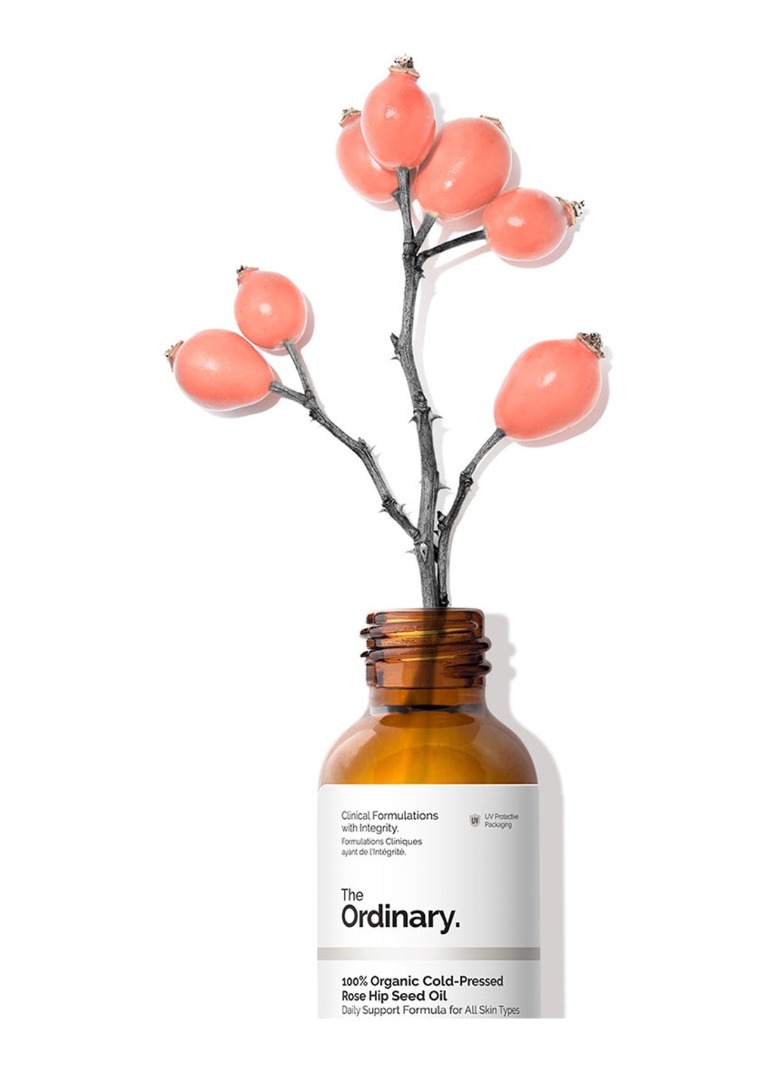 The Ordinary 100%  Cold-Pressed Rose Hip Seed Oil - huid- en haarolie - detail 3 undefined