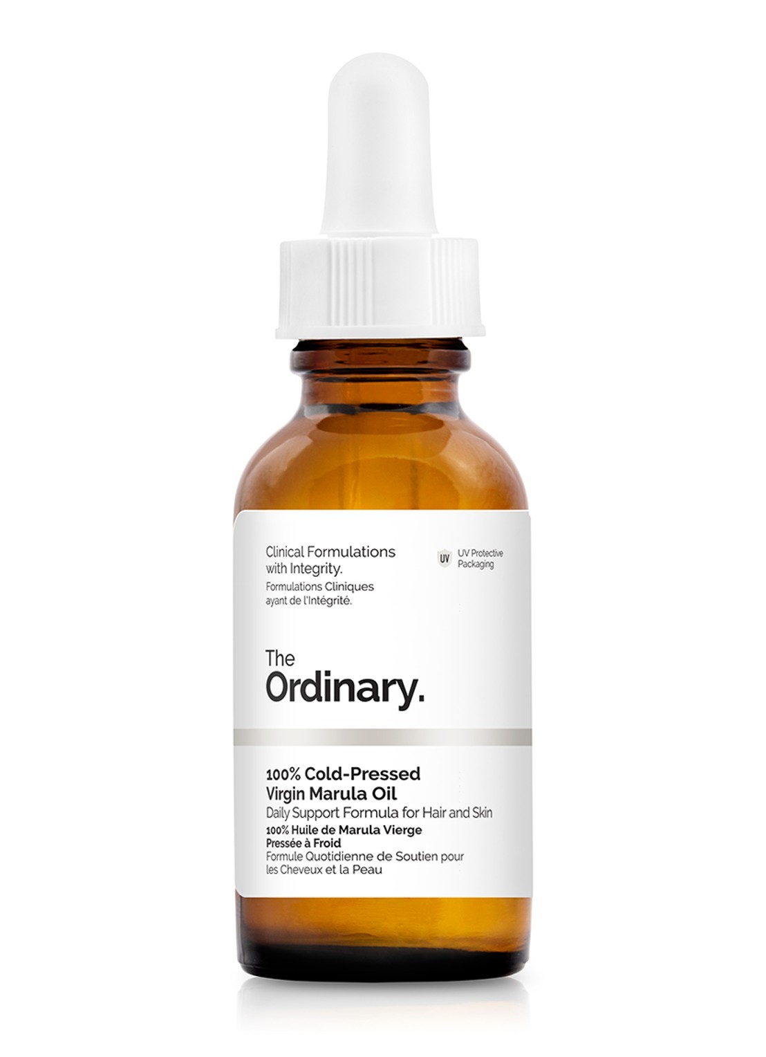 The Ordinary 100% Cold-Pressed Virgin Marula Oil - huid- en haarolie - voorkant 4 undefined
