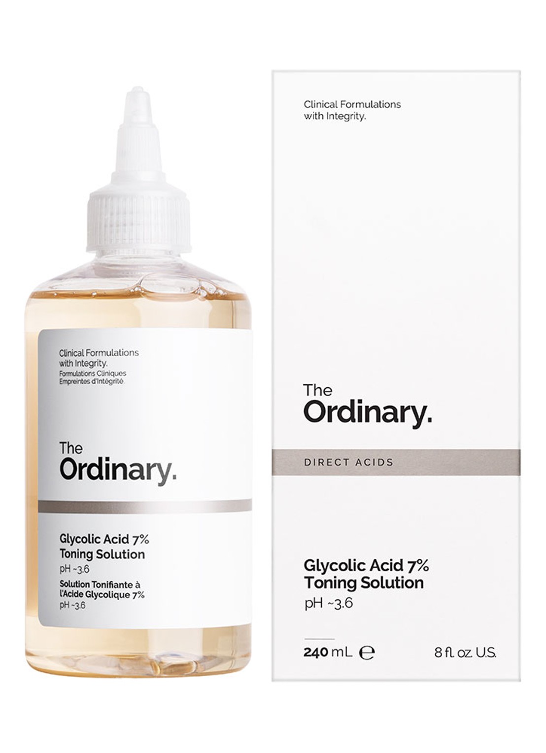 The Ordinary Glycolic Acid 7% Exfoliating Toner - tonic - voorkant 5 undefined